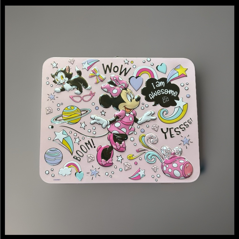 /Disney Minnie Mouse Tin Lunch Box, Empty